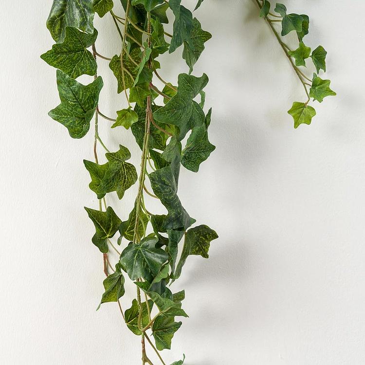 Искусственный английский крупнолистный плющ Биг Олд Темпл зелёный, L Big Old Temple Large Leaved Green English Ivy 170 cm