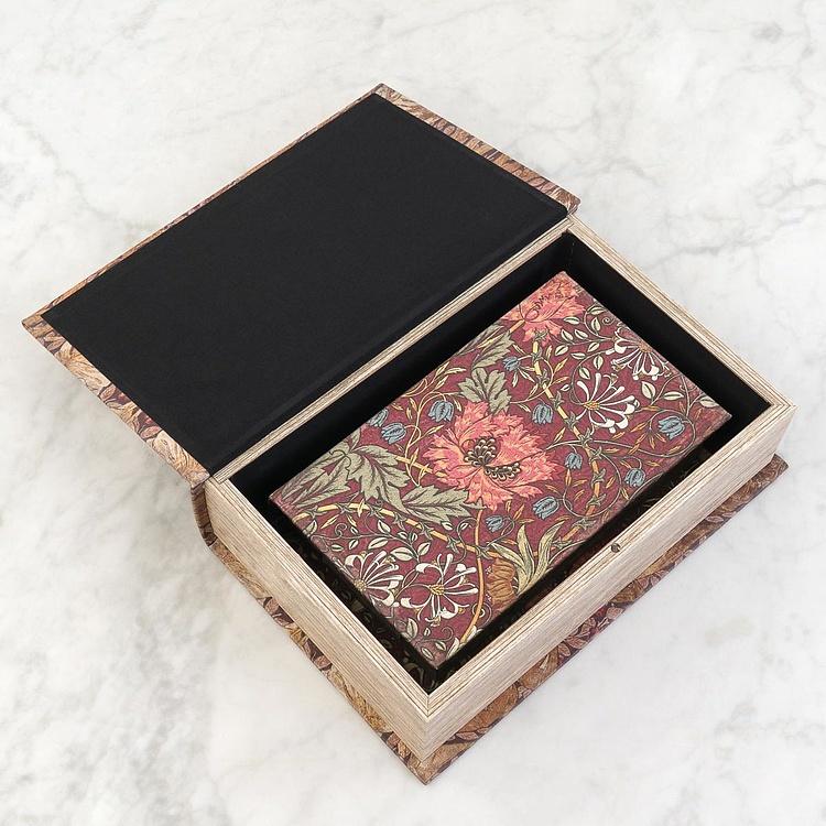 Набор из двух шкатулок Цветы Set Of 2 Book Boxes Flowers