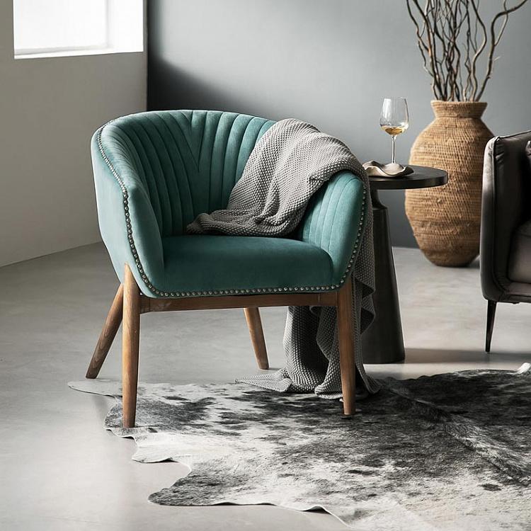 Кресло Жюли, песочные ножки Julie Armchair, Oak Sandwashed