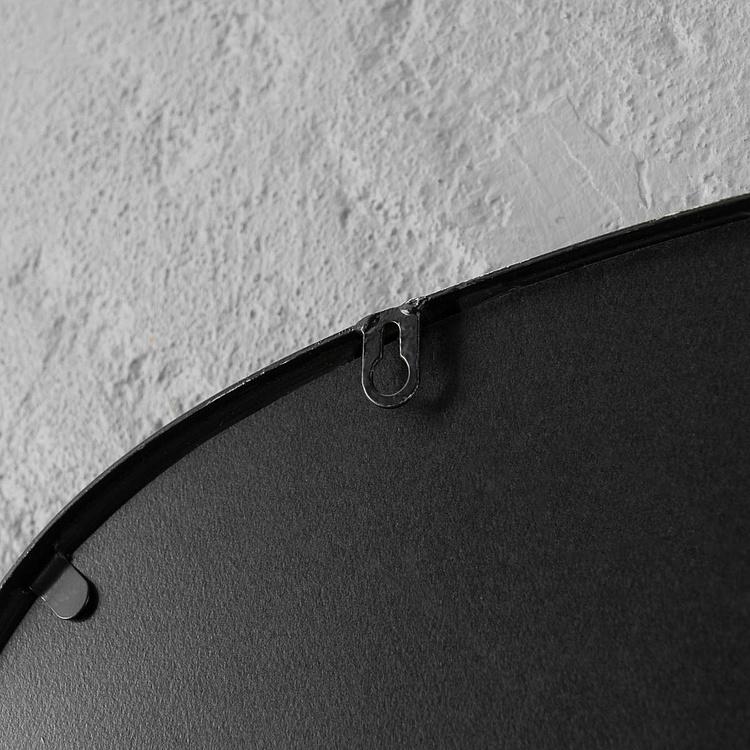 Зеркало арочное Диа в чёрной раме, L Dia Arched Mirror Black Large