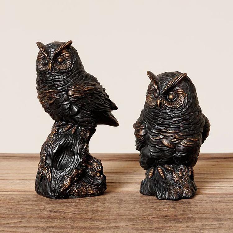 Статуэтка Сова на низкой ветке Owl On A Little Branch