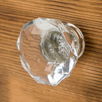 Мебельная ручка Large Crystal Glass Knob