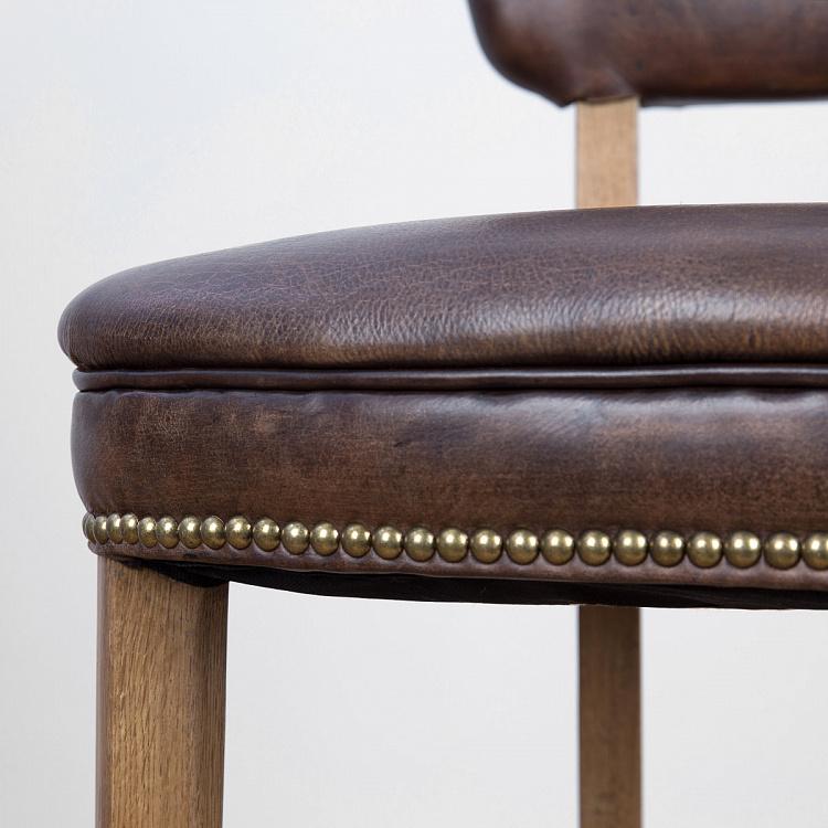 Высокий барный стул Анджелес Angeles Barstool High, Weathered Oak