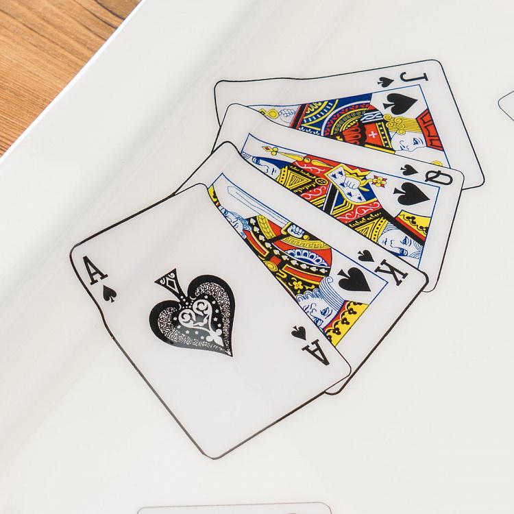 Поднос эмалированный Казино Casino Enameled Tray