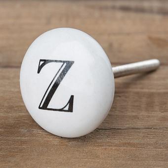 Alphabet Knob Z
