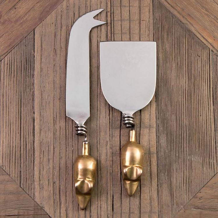 Набор для сыра Мышки Set Of 2 Server Souris