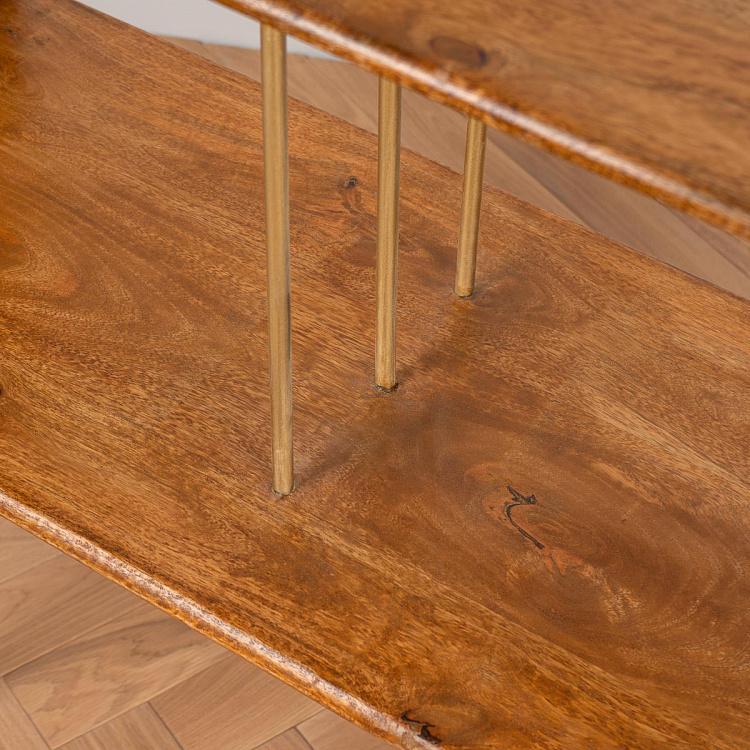 Стеллаж из дерева манго Чаринг Кросс Charing Cross Bookcase Mango Wood