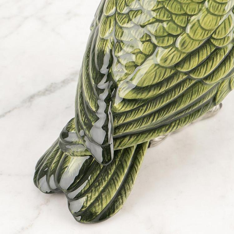 Керамическая шкатулка для украшений Попугай Ceramic Parrot Box