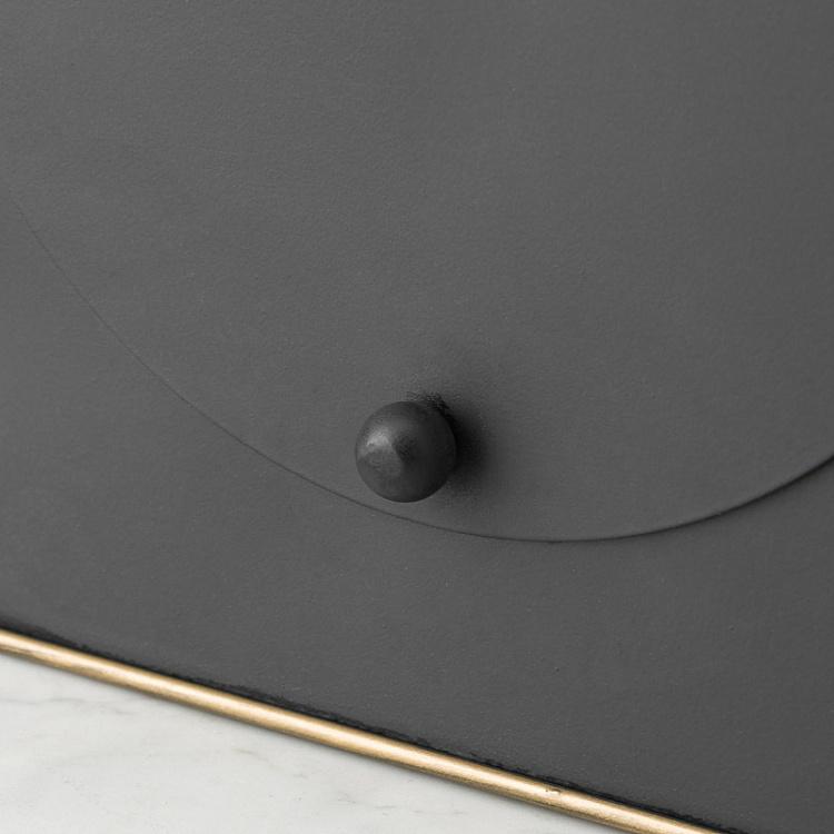 Чёрные настольные часы Ричард Richard Black Table Clock