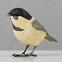Статуэтка Coal Tit