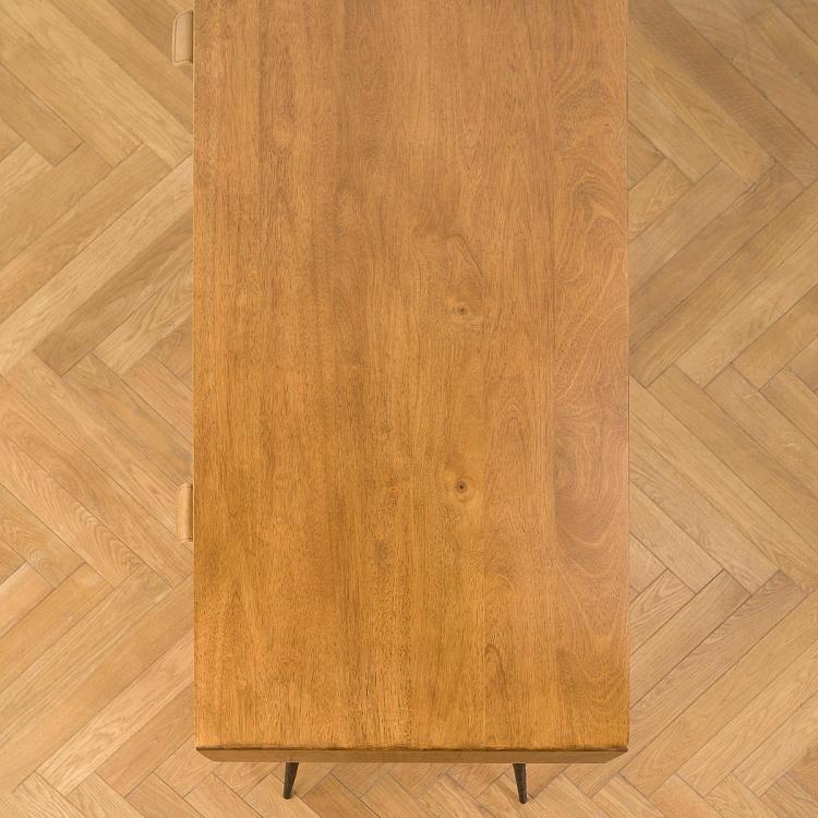 Письменный стол Динан Dinan Desk, Black Matt Metal RM