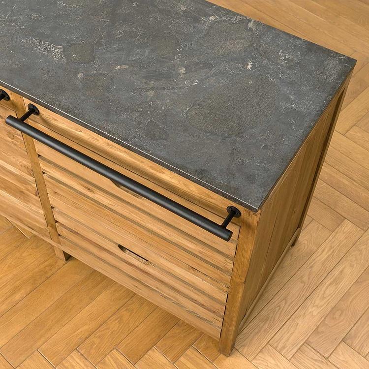 Кухонный гарнитур с 2 раковинами Карелия Karelia Kitchen Unit DB