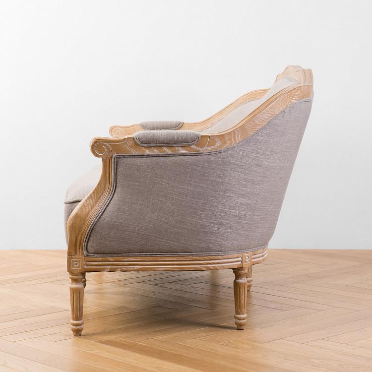 Двухместный диван Жан-Поль, песочные ножки Jean-Paul 2 Seater, Oak Sandwashed