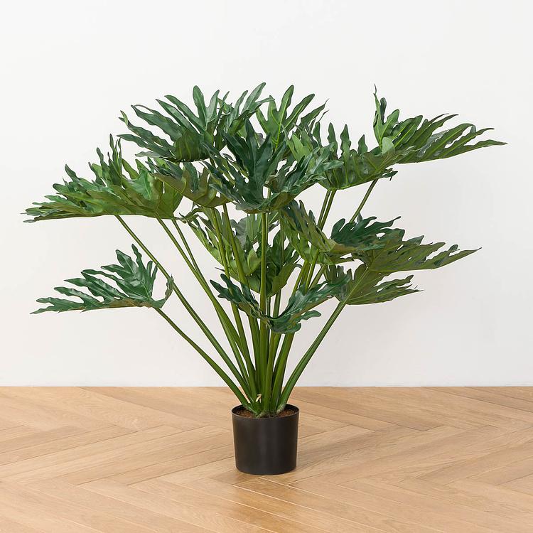 Искусственный кустовой филодендрон Селло Мидл Sello Middle Philodendron Bush 95 cm