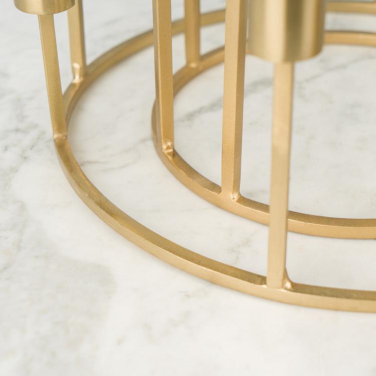 Набор из двух подсвечников Нива Set Of 2 Candle Holders Niva