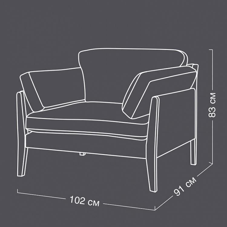 Кресло Лоффи Loffee 1 Seater