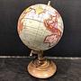 Винтажный глобус Vintage Globe Green Gold On Natural Base discount2