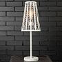 Настольная лампа L4 Crystal Table Lamp Iron White