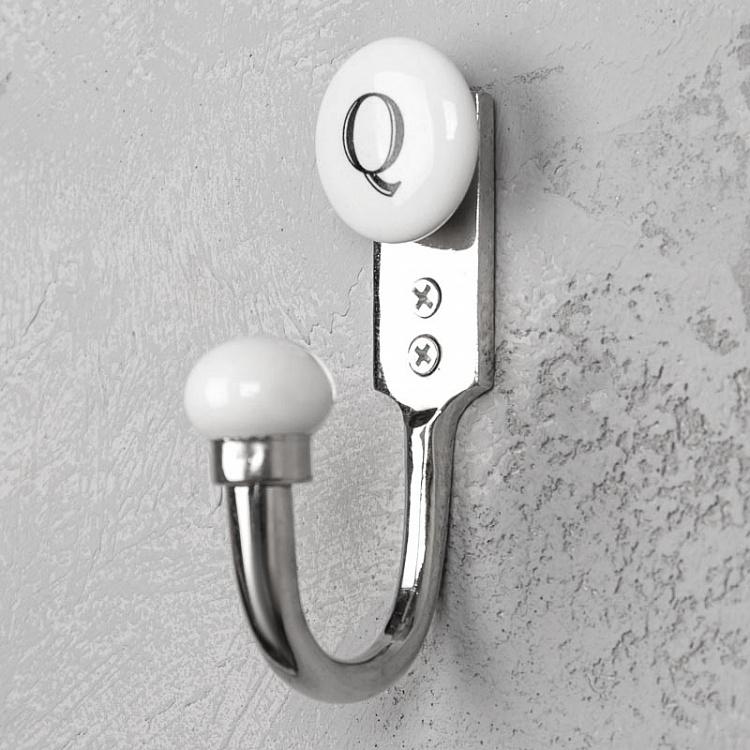 Крючок с буквой Q Alphabet Hook Q