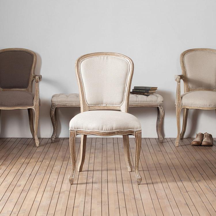 Обеденный стул Жан-Поль, песочные ножки Jean-Paul Side Dining Chair, Oak Sandwashed