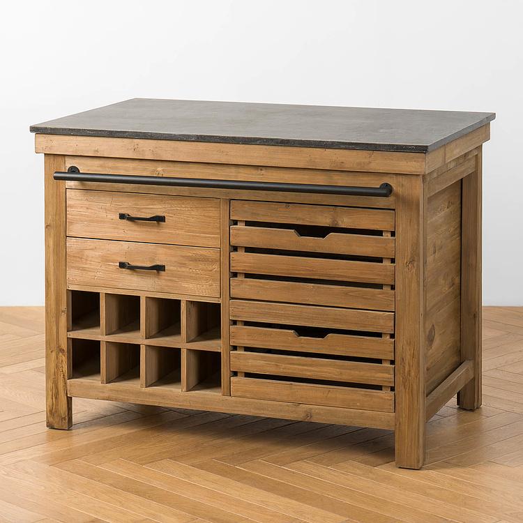 Раздвижной кухонный остров Карелия Karelia Kitchen Island DB