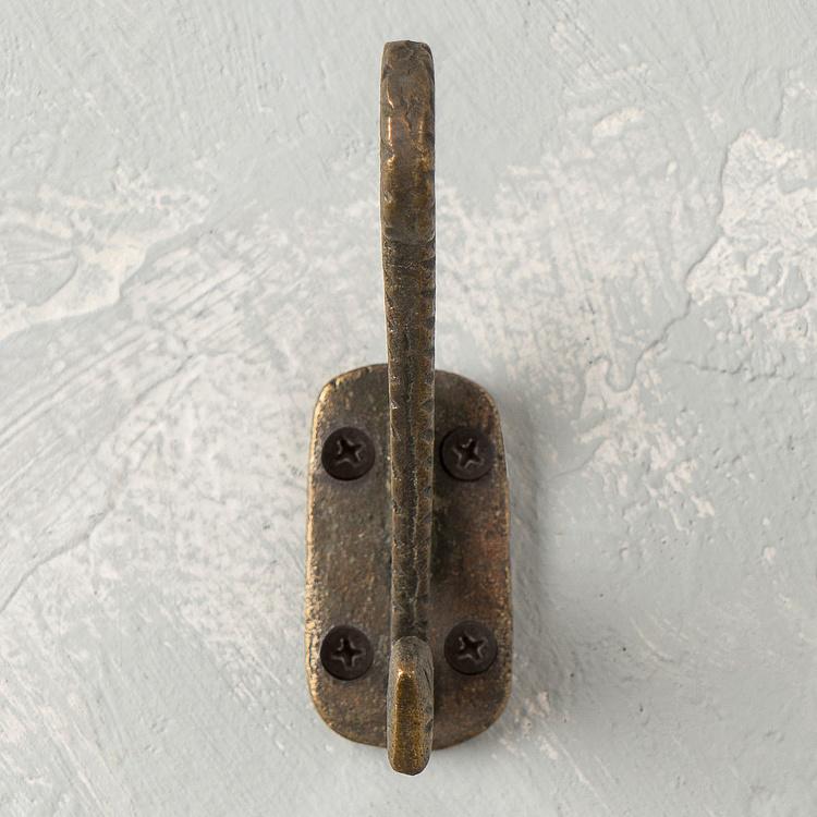 Двухрожковый чугунный крючок Якорь Anchor Cast Iron Hook