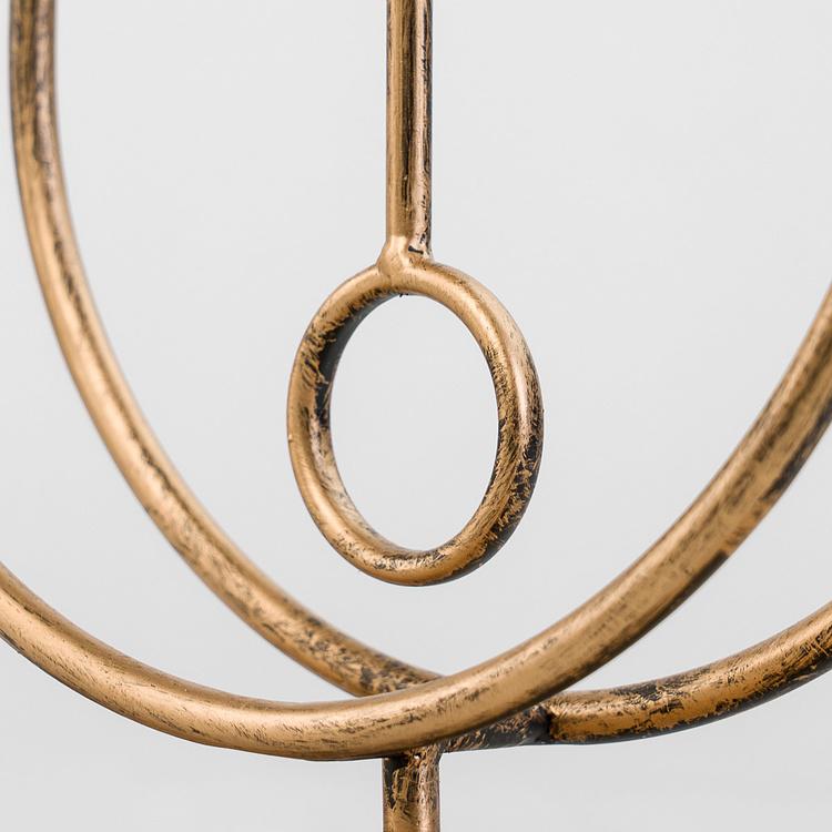 Настольные часы Индастриал Ретро с шестерёнками Industrial Retro Table Clock With Gears