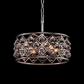 Zig Zag Hoop Pendant Small