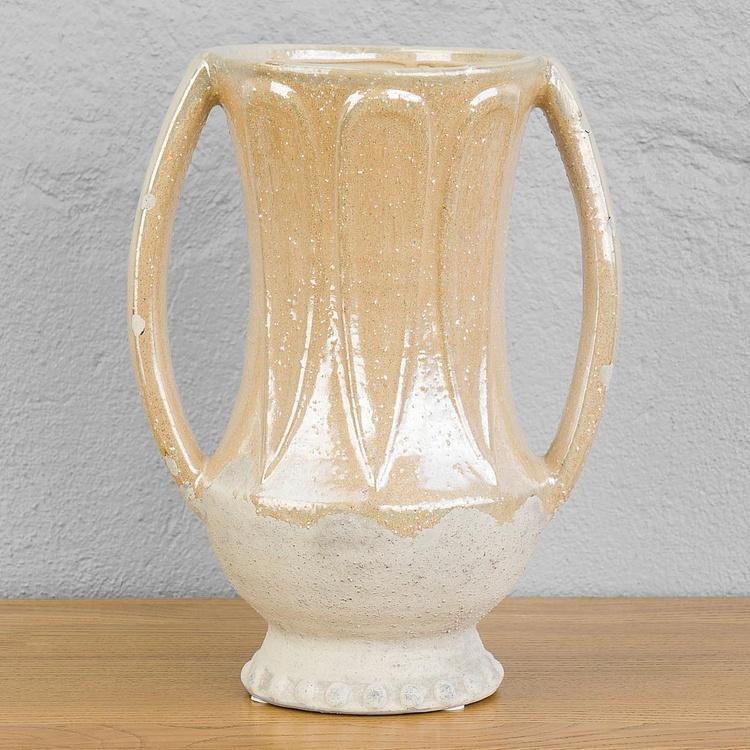 Керамическая ваза с текущей оливковой глазурью Flowing Olive Glaze Ceramic Vase