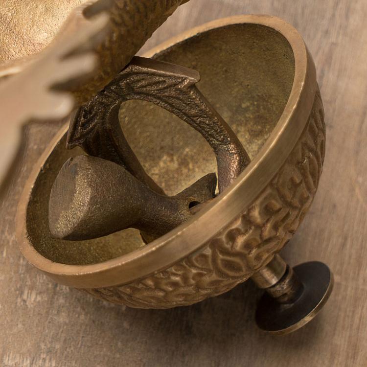 Настольный звонок Лягушка Golden Frog Bell