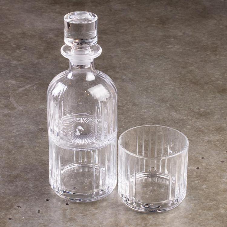Набор Комбо из графина для виски и двух стаканов Combo Whisky Decanter and Glasses Set