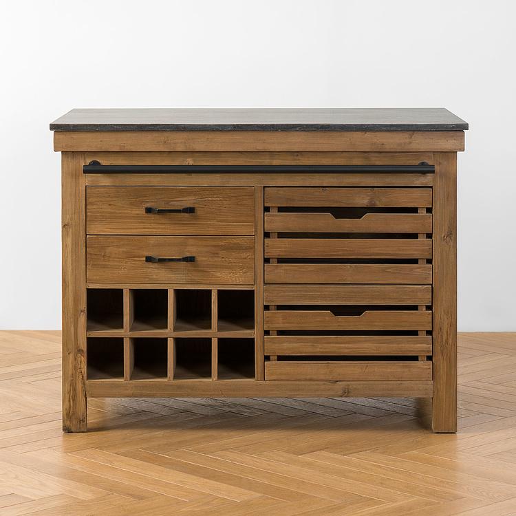 Раздвижной кухонный остров Карелия Karelia Kitchen Island DB