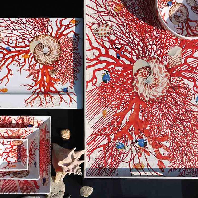 Прямоугольная сервировочная тарелка Море Mare Rectangle Serving Plate