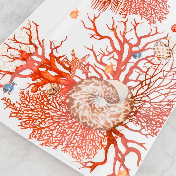 Прямоугольная сервировочная тарелка Море Mare Rectangle Serving Plate