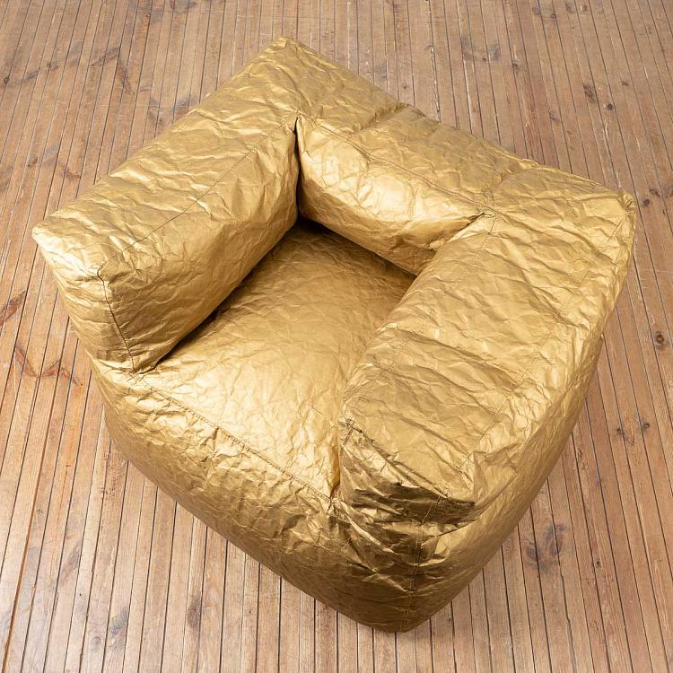 Золотое кресло Одеон Odeon Armchair Gold