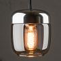 Подвесной светильник Acorn Smoked Steel Hanging Lamp With Black Cord