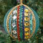 Ёлочная игрушка Ethnic Ornament Ball 8 cm