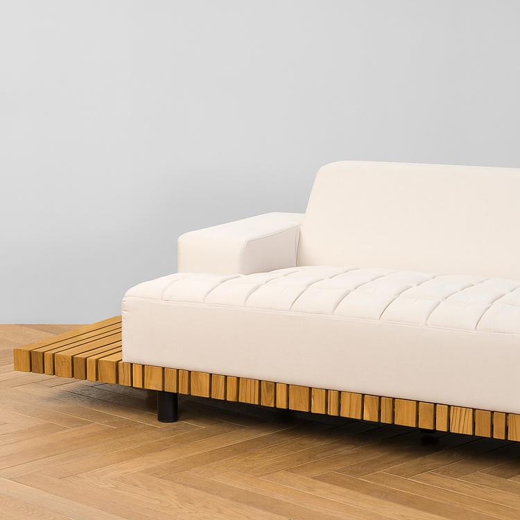 Садовый угловой диван Икона Icon Group, Golden Teak