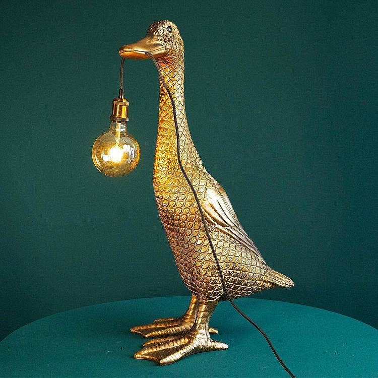 Напольный светильник Золотая утка Floor Lamp Golden Duck