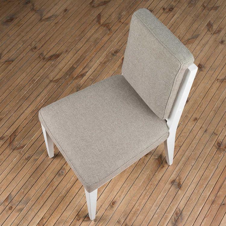 Обеденный стул 17, белые ножки 17 Dining Chair, White Wood