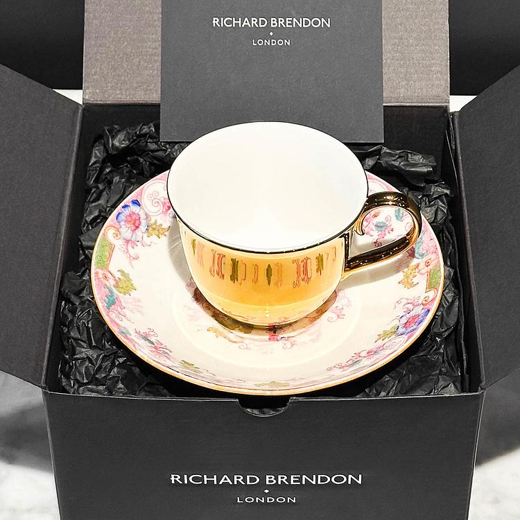 Чайная пара Reflect Cauldon золото Reflect Cauldon Gold