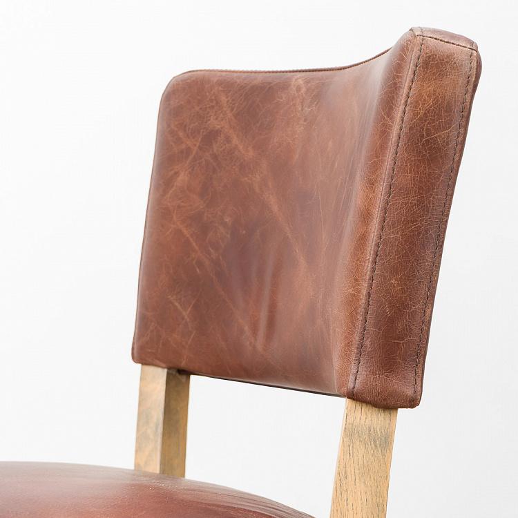 Барный стул Негрони, светлые ножки Negroni Barstool, Oak Brown