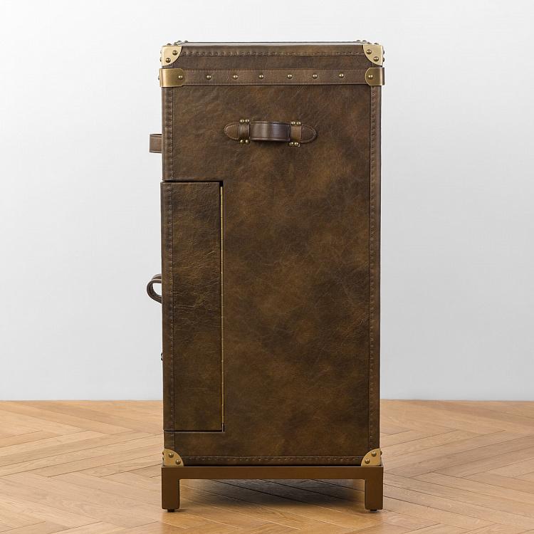 Барный шкаф-сундук Вояж Voyage Chest Sideboard RM