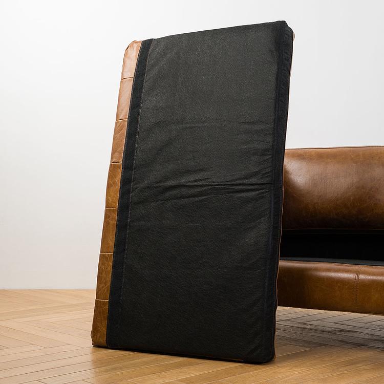 Двухместный диван Томми, светлые ножки Tommy 2 Seater, Light Brown Wood D