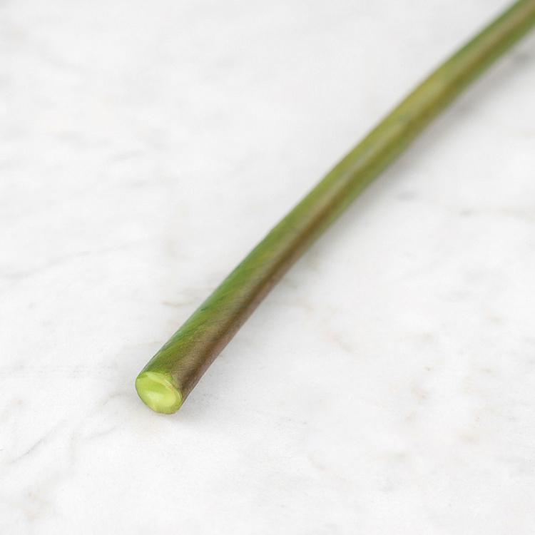 Искусственная роза Джема розово-лаймовая Gemma Rose Pink With Light Lime 56 cm