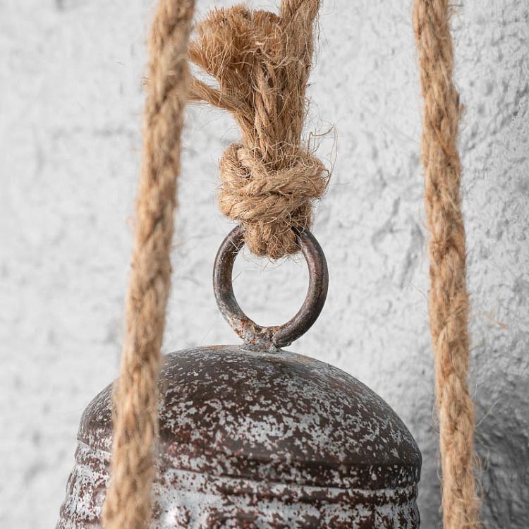 Подвесное украшение с колокольчиками Bell Garland Brushed 75 cm