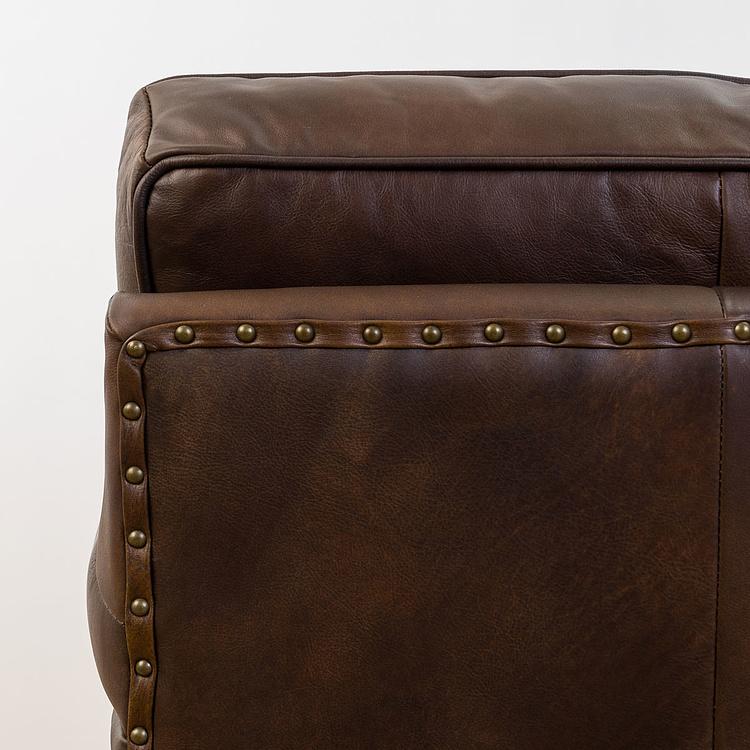 Кресло Джон, красно-коричневые ножки John Armchair, Red Brown Wood D