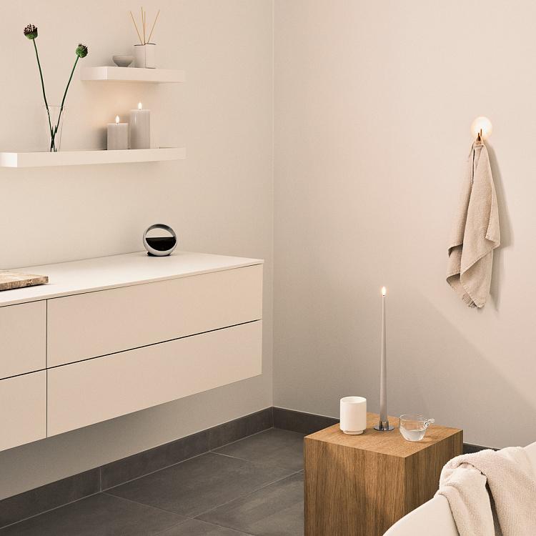 Парафиновая свеча конусная матовая Taper Candle Matt