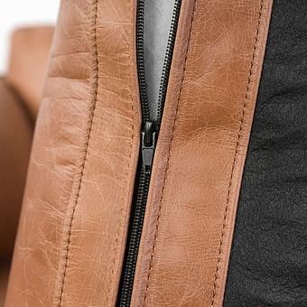 Трёхместный диван Rome 3 Seater натуральная кожа Chestnut Tan