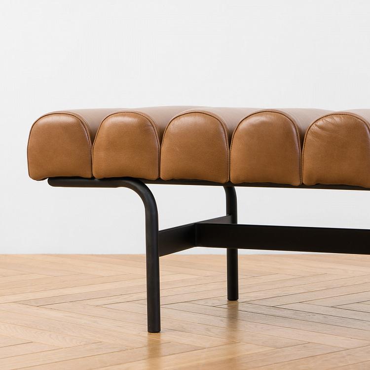 Банкетка Люксемург Luxemburg Ottoman, Black Matt Metal RM